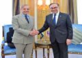 Prime Minister Shehbaz Sharif and Malaysian Prime Minister Anwar Ibrahim.