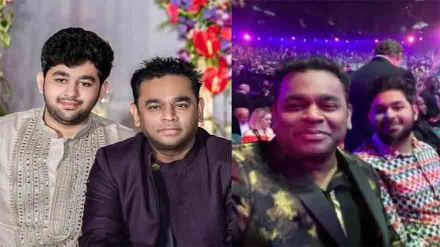 AR Ameen, son of A.R. Rahman, after a car accident in Chennai
