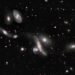 Astronomical map showing billions of stars, galaxies and other objects across the night sky