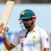 Pakistan captain Babar Azam celebrates his return to the ICC Test batting top 10.