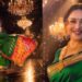 Madhuri Dixit in a traditional Maharashtrian look for Kon Honar Crorepati promotional video.
