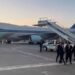 Donald Trump during his visit to Türkiye amid heightened security concerns and reported missile threats.