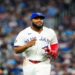Vladimir Guerrero Jr. leaves Blue Jays game after head collision with George Lombard Jr.