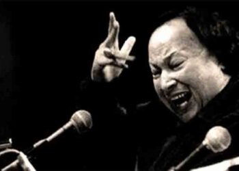 Legendary Pakistani Qawwali singer Nusrat Fateh Ali Khan