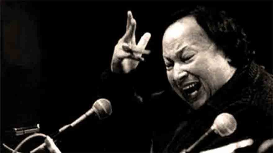 Legendary Pakistani Qawwali singer Nusrat Fateh Ali Khan