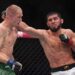 Islam Makhachev celebrates UFC welterweight title victory over Ian Machado Garry