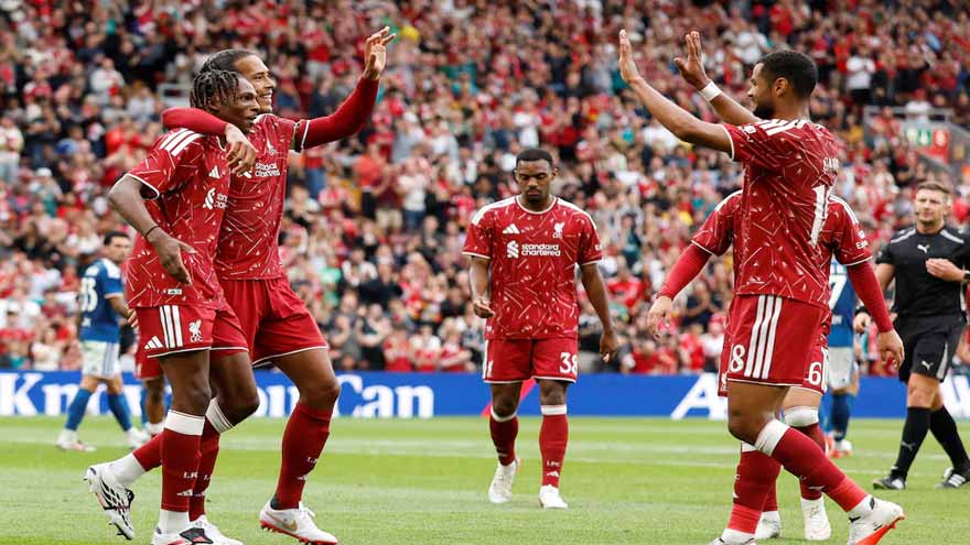 Liverpool captain Virgil van Dijk discusses new defensive signings Ronald Araujo and Jeremy Jacquet