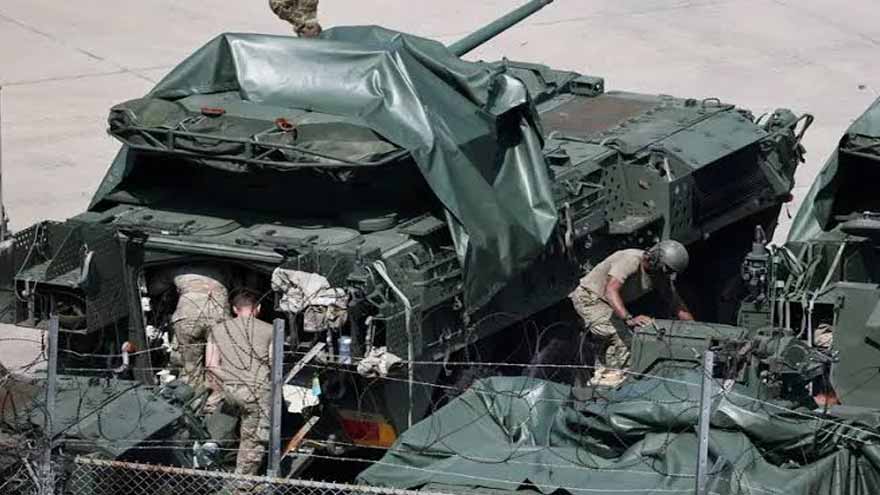 US and South Korean forces take part in joint military drills on the Korean Peninsula