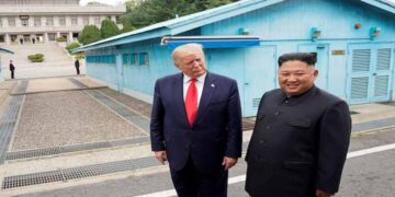 US President Donald Trump during renewed efforts to engage North Korean leader Kim Jong Un.