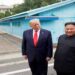 US President Donald Trump during renewed efforts to engage North Korean leader Kim Jong Un.