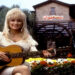 Legendary American singer and songwriter Dolly Parton during her celebrated music career.