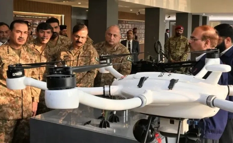 Field Marshal Syed Asim Munir visiting Pakistan Ordnance Factories in Wah to review local defence production and manufacturing capacity.