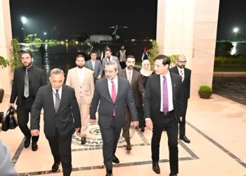 Syrian Foreign Minister Asaad Hassan al-Shaibani arrives in Islamabad for a two-day official visit