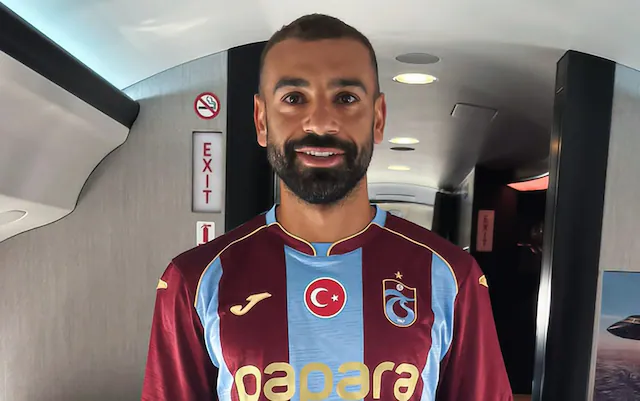 Mohamed Salah during his Liverpool career as Trabzonspor pursues the Egyptian forward on a free transfer.