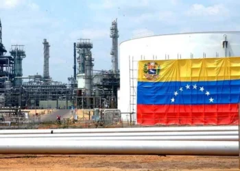 Oil facilities in Venezuela as the United States announces an agreement involving majority control of 65 billion barrels of proven oil reserves.