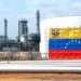 Oil facilities in Venezuela as the United States announces an agreement involving majority control of 65 billion barrels of proven oil reserves.