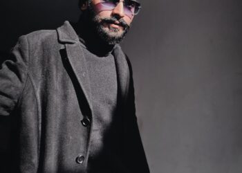 Pakistani actor Muhammad Usman Malik during a public appearance, highlighting his growing career in acting and entertainment.