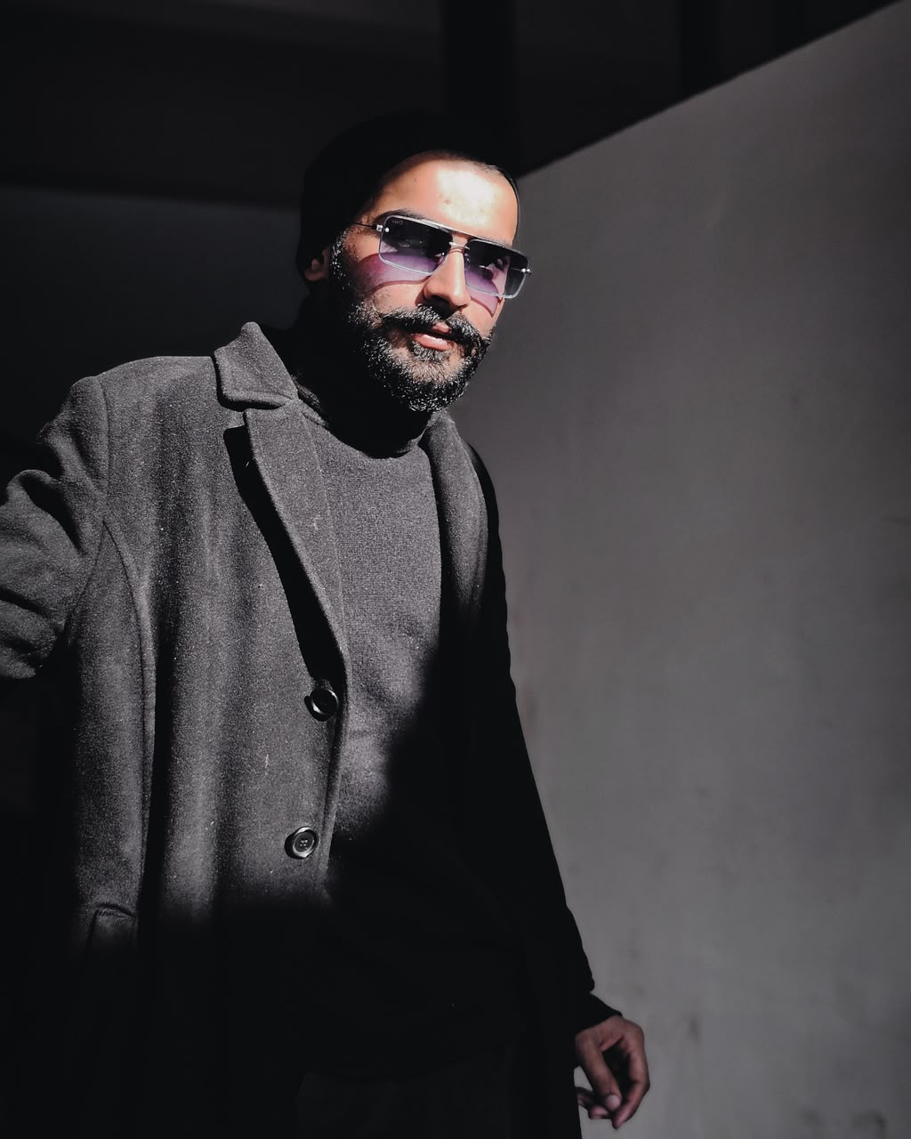 Pakistani actor Muhammad Usman Malik during a public appearance, highlighting his growing career in acting and entertainment.