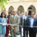 Vice Chancellor Prof. Dr. Mujeeb Sahrai hoists Pakistan's national flag during the 80th Independence Day celebrations at Sindh Madressatul Islam University.