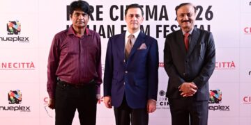 Italian Consul Fabrizio Bielli and guests attend Fare Cinema 2026 in Karachi celebrating Ettore Scola