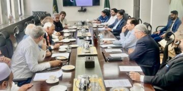 Petroleum dealers hold talks with government officials in Islamabad over their demands and planned strike