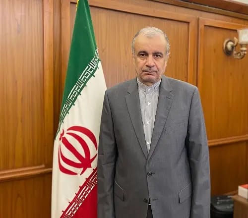 Iranian Consul General Akbar Eisaa Zadeh conveys congratulations to Pakistan on Independence Day.