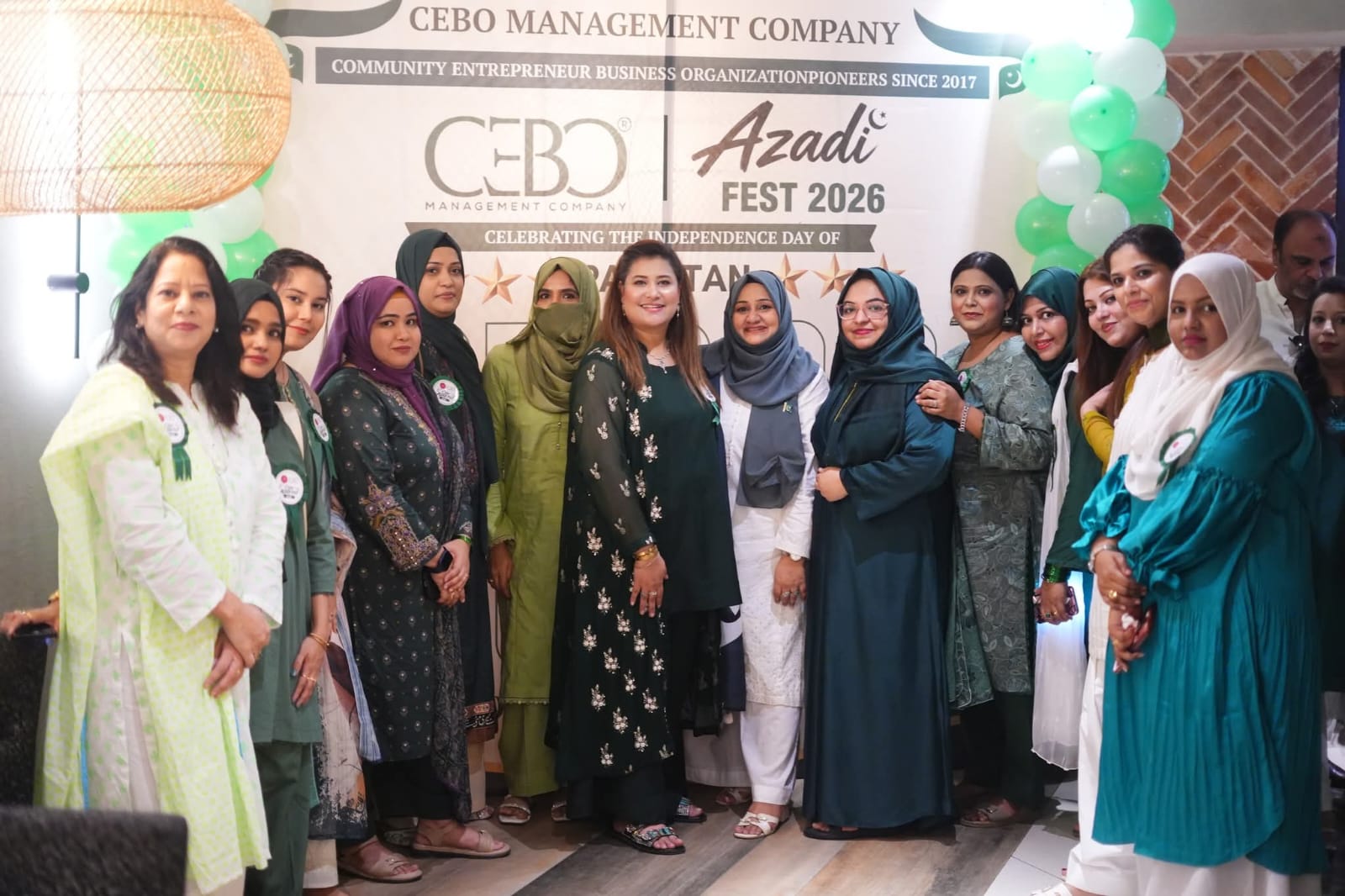 CEBO Azadi Fest ’26 brings chefs, home entrepreneurs and creative talent together in Karachi.
