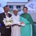 Sayeeda Leghari and Education Foundation Sindh officials at Independence Day school ceremony in Karachi