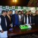 Business leaders, diplomats and prominent personalities attend an Independence Day reception at Mundia House in Karachi.