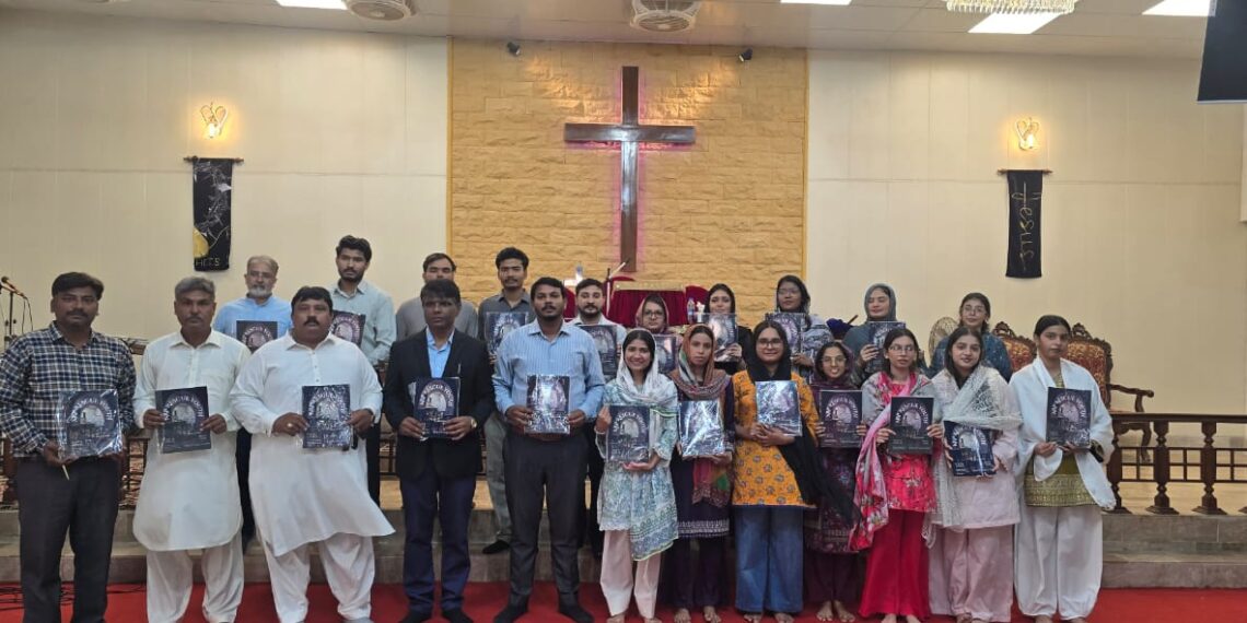 ARP Rescue Youth magazine launch ceremony at ARP Central Church in Karachi.