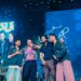 Atif Aslam performing at Spotify’s Subah Aye Na album celebration in Karachi.