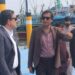 New floating jetty at Korangi Fish Harbour for fishermen and seafood handling