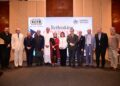 Political leaders and analysts speaking at the KCFR debate on rethinking governance in Pakistan in Karachi.
