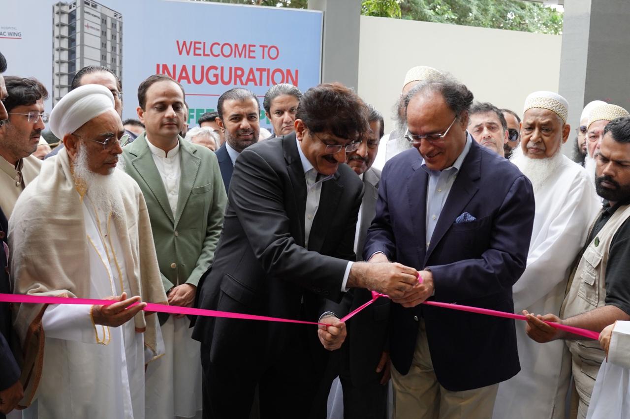 Saifee Hospital's newly inaugurated 11-storey Cardiac Wing providing specialised heart care in Karachi