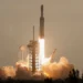 NASA’s Roman Space Telescope launching aboard a SpaceX Falcon Heavy rocket from Kennedy Space Center.