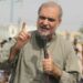 Jamaat-e-Islami chief Hafiz Naeemur Rehman speaking at a press conference in Karachi