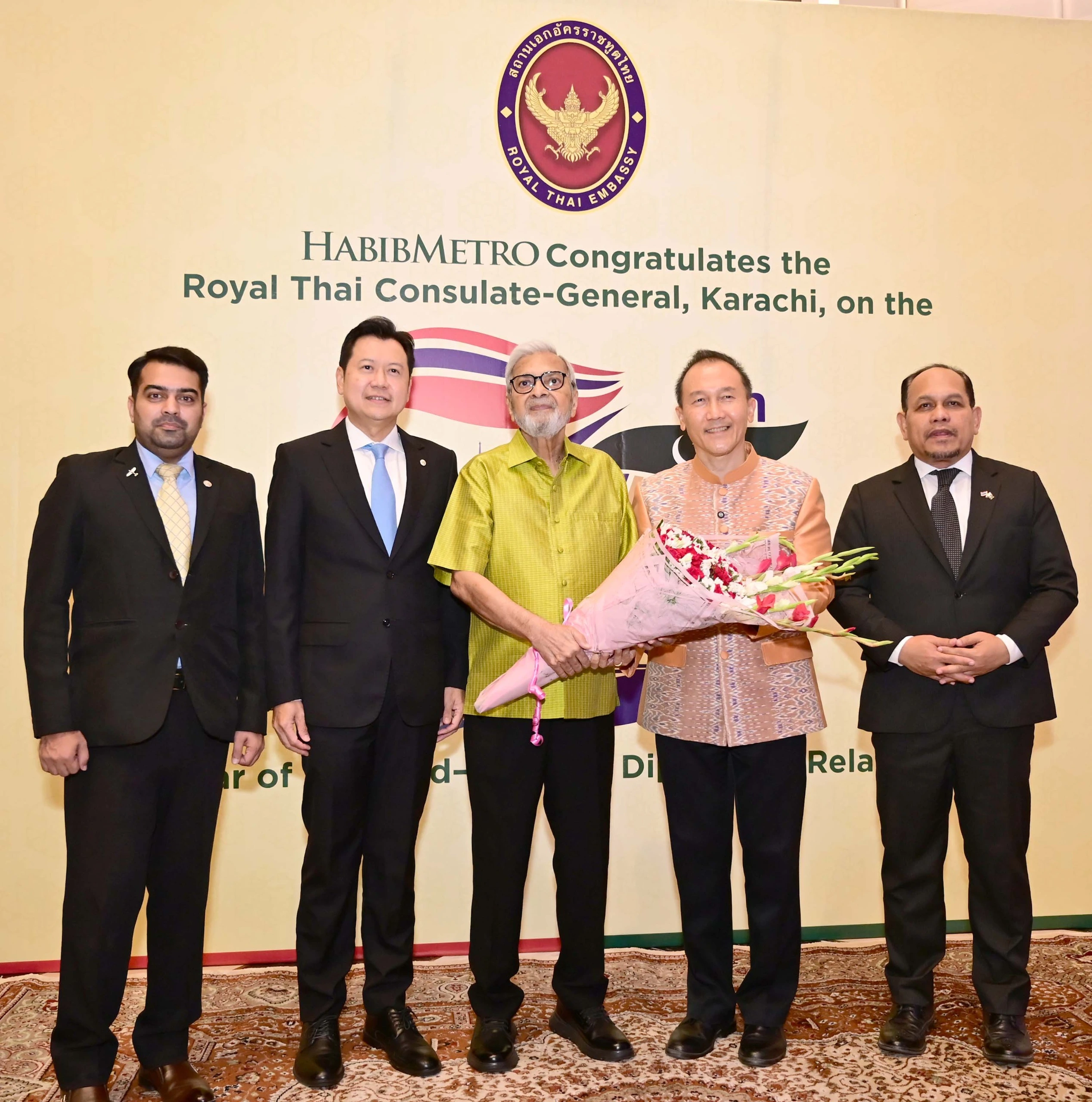 Thai Night celebration marking 75 years of Thailand-Pakistan diplomatic relations in Karachi
