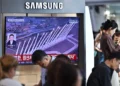 North Korean ballistic missile launch amid rising tensions with South Korea, the US and Japan.