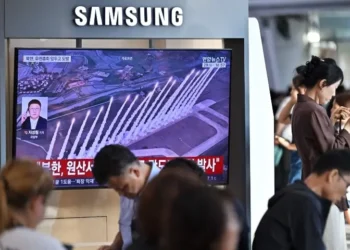 North Korean ballistic missile launch amid rising tensions with South Korea, the US and Japan.