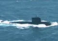 Pakistan Navy Hangor-class submarine conducts maiden live weapon firing in the North Arabian Sea