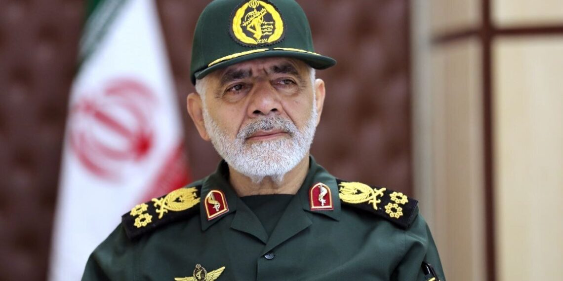 Iranian military officials during escalating tensions with the United States