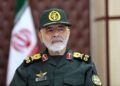 Iranian military officials during escalating tensions with the United States