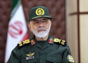 Iranian military officials during escalating tensions with the United States