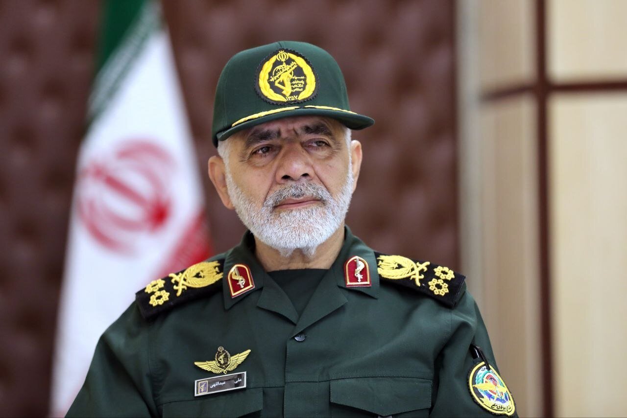 Iranian military officials during escalating tensions with the United States