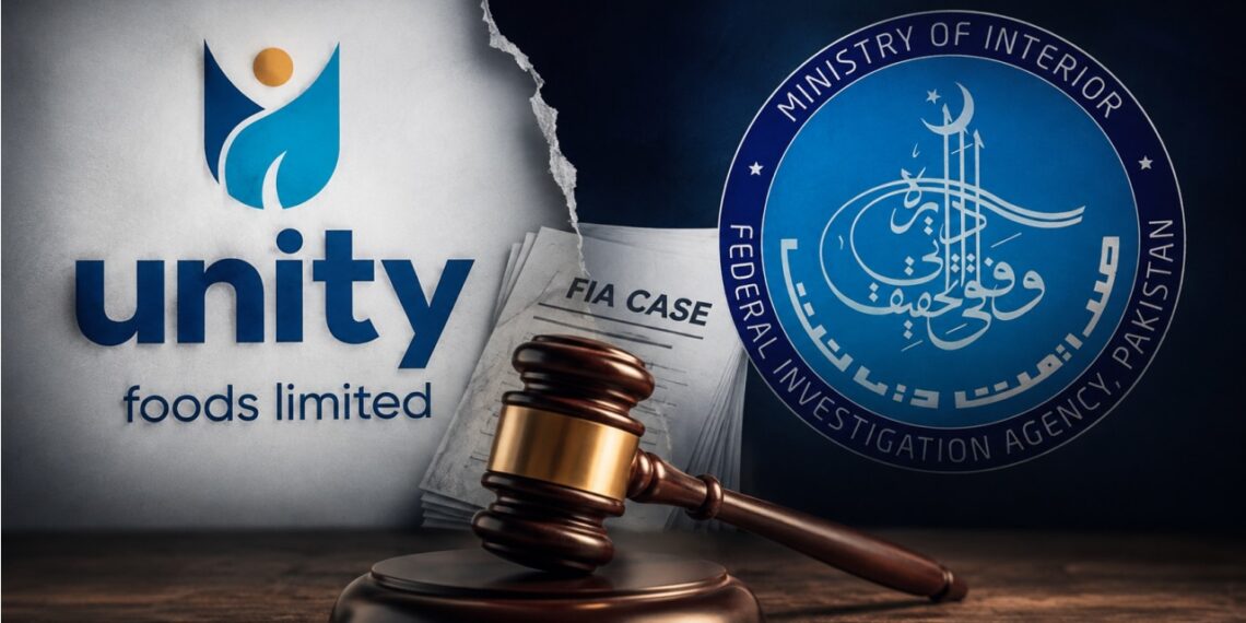 SECP and FIA investigation into alleged financial irregularities at Unity Foods