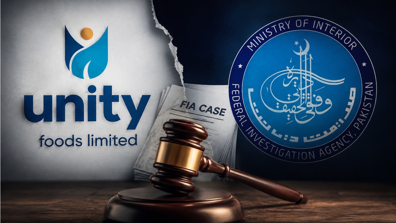 SECP and FIA investigation into alleged financial irregularities at Unity Foods