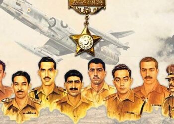 Pakistan Armed Forces commemorating Defence and Martyrs Day on September 6