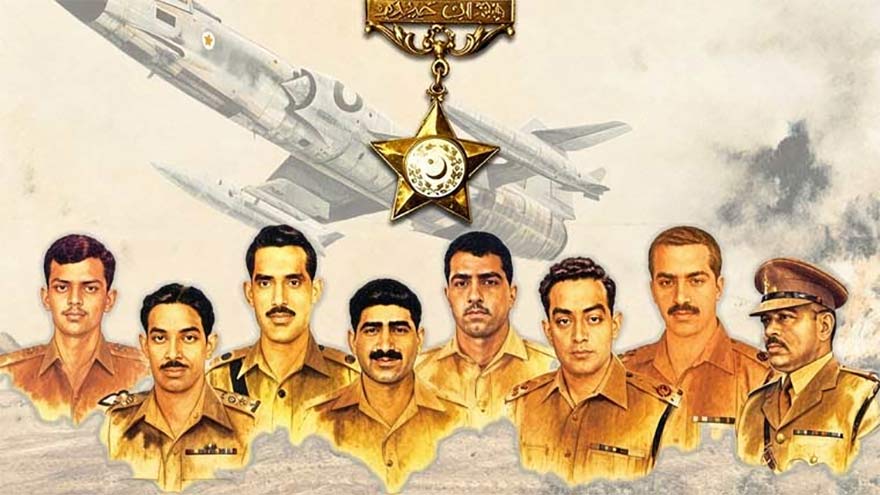 Pakistan Armed Forces commemorating Defence and Martyrs Day on September 6