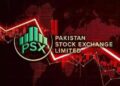 kistan Stock Exchange KSE-100 Index falls below 175000 points