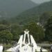 Pakistan Navy Chief Admiral Naveed Ashraf paying tribute to martyrs at Naval Headquarters